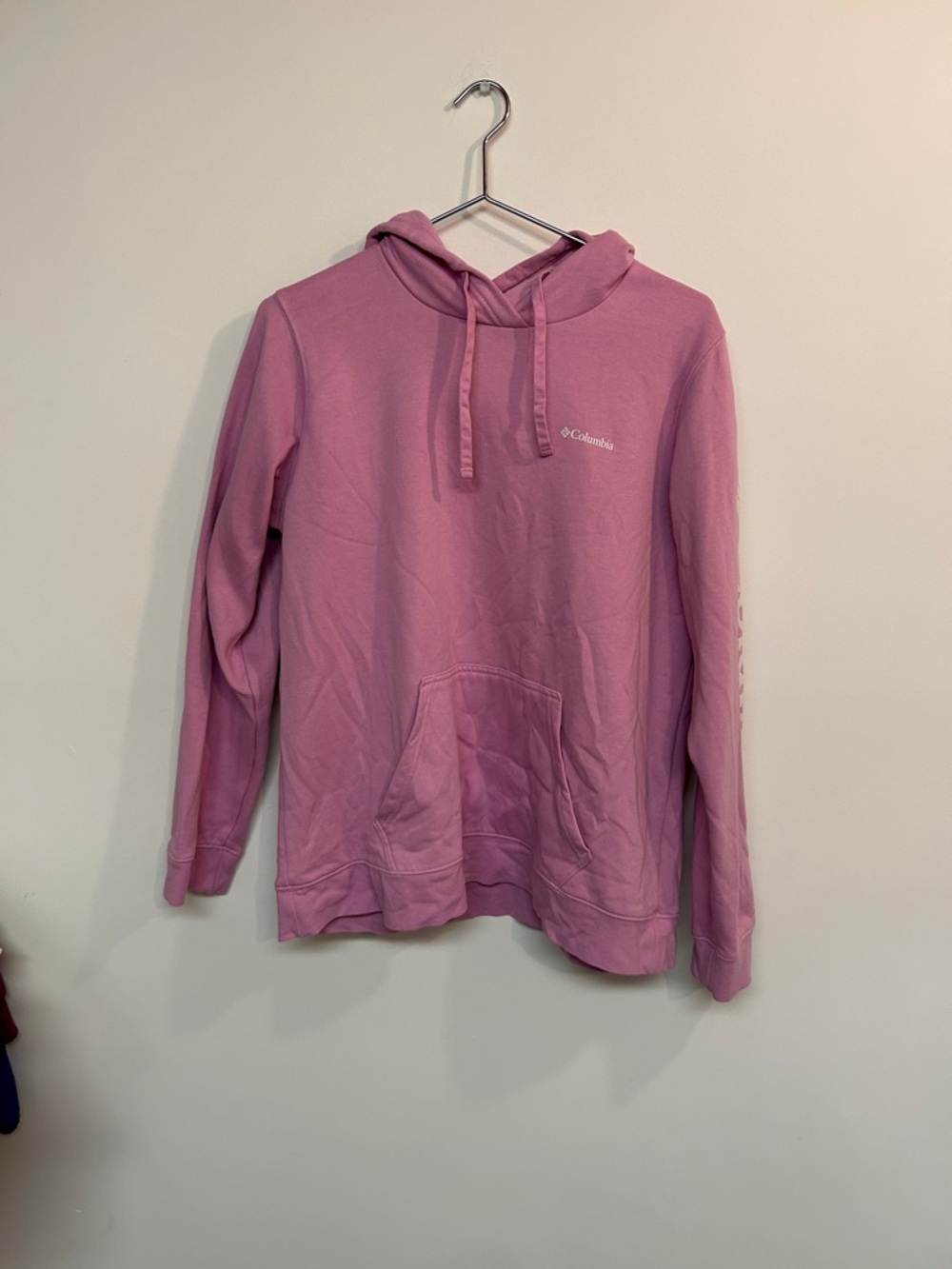 Columbia Rose Pink Hooded Pullover Sweatshirt - Women's